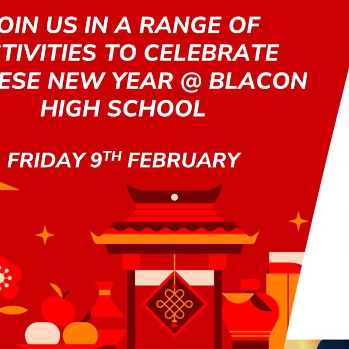 Blacon high school chinese new year